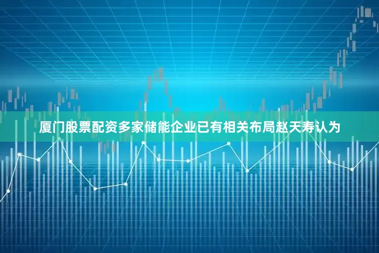 厦门股票配资多家储能企业已有相关布局赵天寿认为